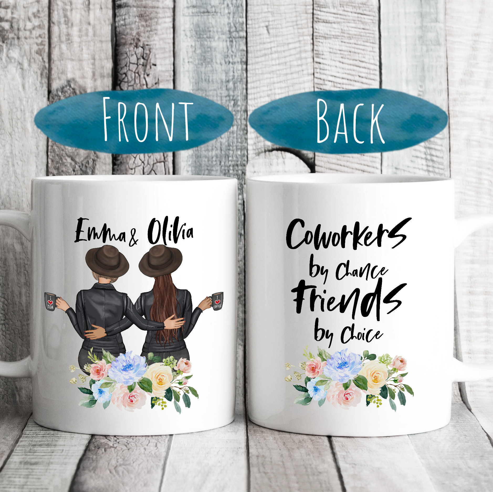 Personalized Gifts for Coworker Mug Colleague Friend Gift Etsy