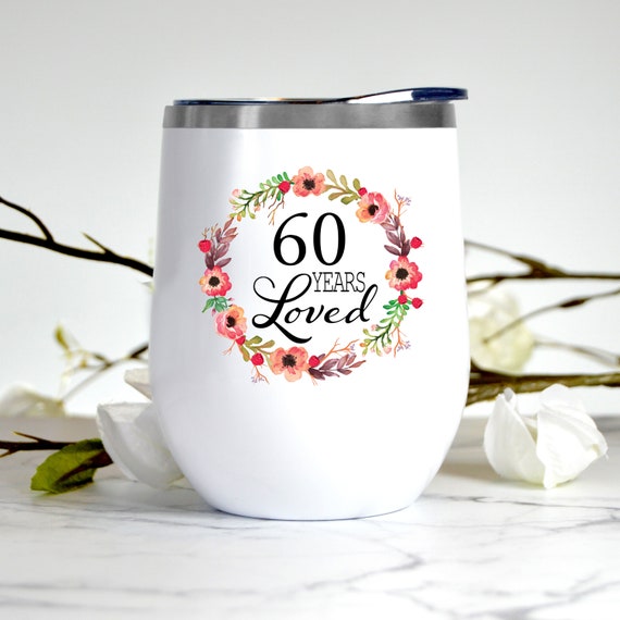 60th Birthday Gifts For Women, Happy 60th Birthday Gifts For Her Best  Friend Mom Sister Wife Girlfriend Coworker Turning 60, Gift For 60 Year Old