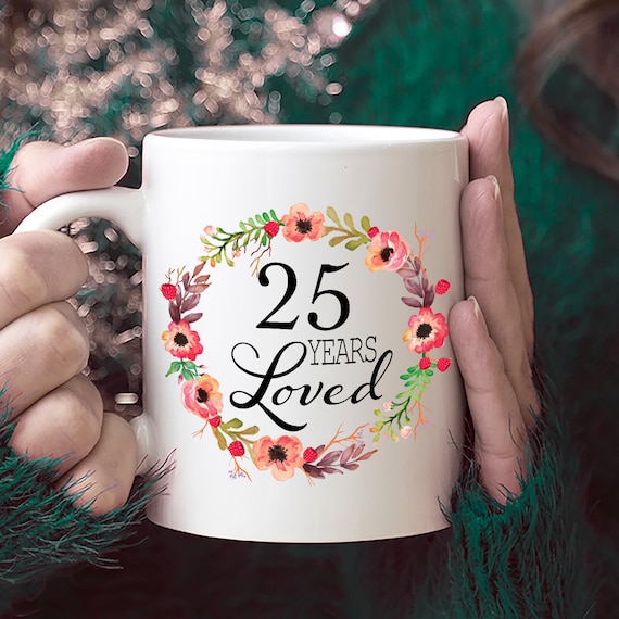 25th Birthday Gifts for Women Gift for 25 Year Old Female 25 Years