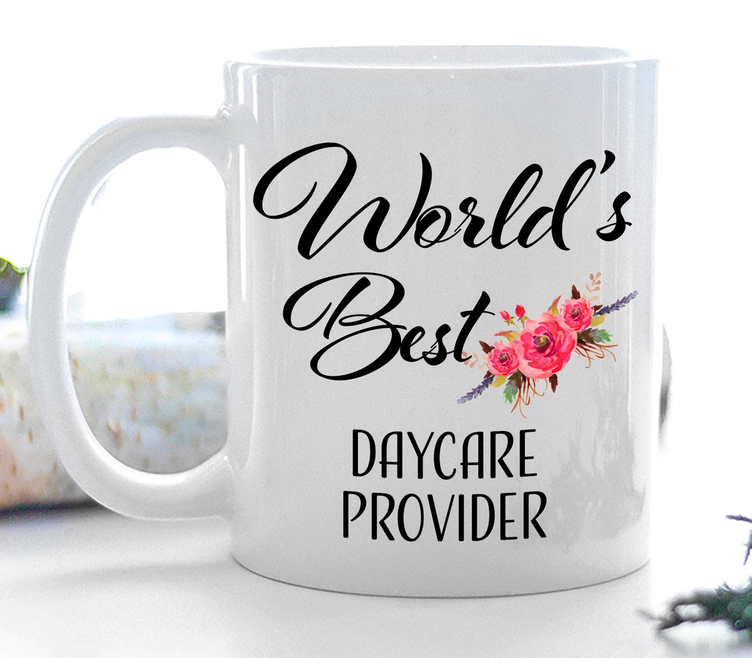 Thank You Gift for Daycare Provider Mug Retirement Coffee Cup Best Ideas for Women Appreciation