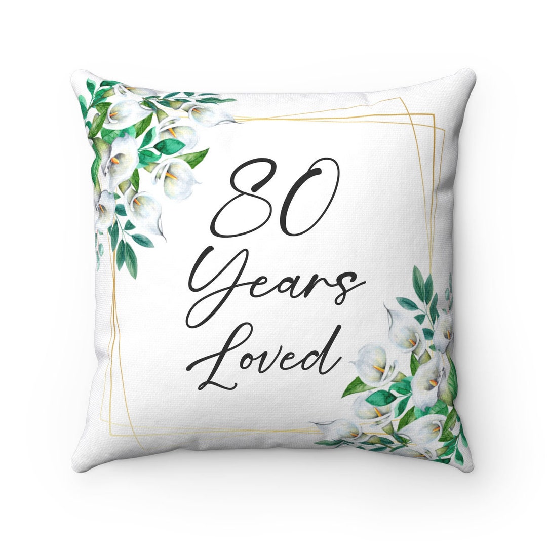 60th Birthday Gifts for Women 60 Year Old Female 60 Years Loved Throw  Pillows for Her Mom Grandma Best Gift Ideas Case W/ Stuffing -  Denmark
