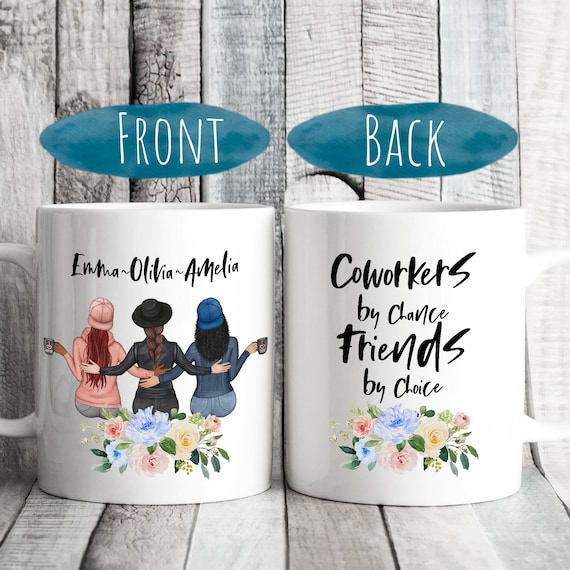 Regalos personalizados para taza de compañero de trabajo, regalo de amigo  colega, regalo para colega, regalos de cumpleaños para un amigo, mujer  compañera de trabajo, compañero de trabajo que se va 