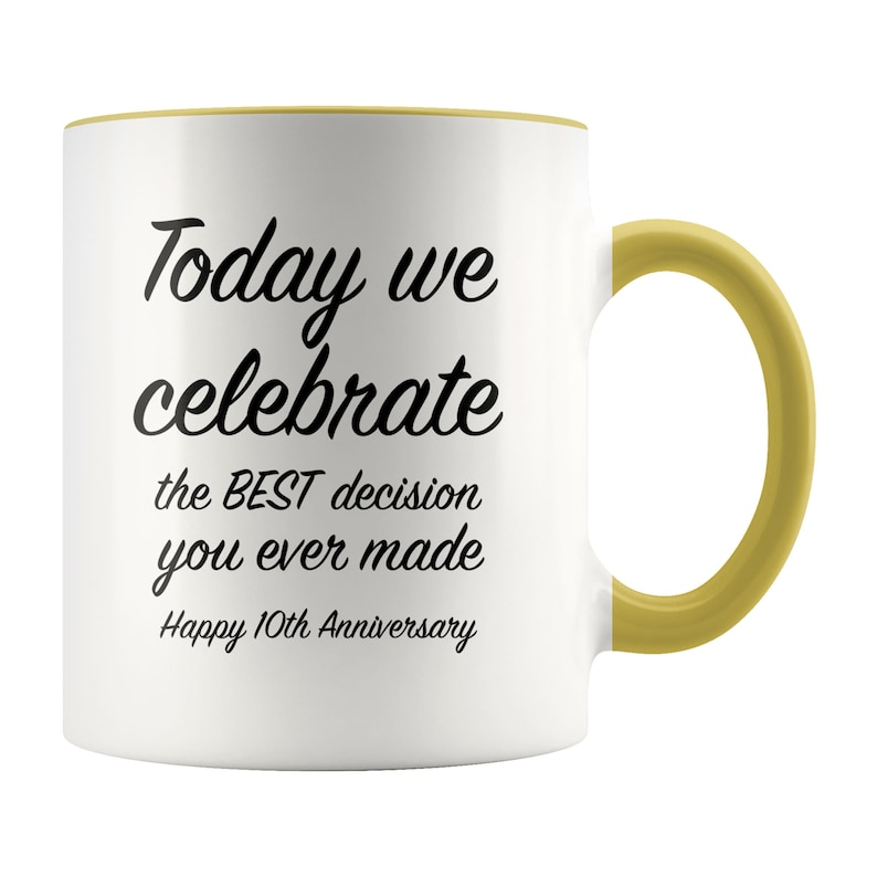 10th Anniversary Gift Ideas for Him 10 Year Wedding | Etsy