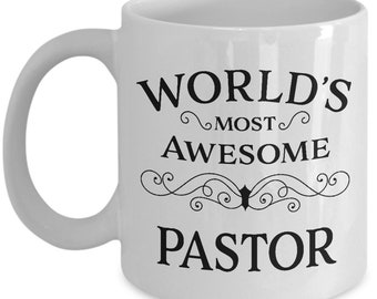 Pastor Appreciation Gifts - Thank You Gift Ideas for Coworker Men Women in Christmas Birthday Appreciation Day Goodbye Retirement Coffee Mug