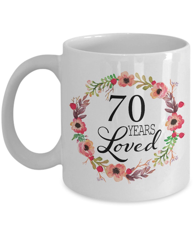 70th Birthday Gifts for Women Gift for 70 Year Old Female