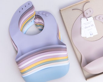 personalized silicone bib