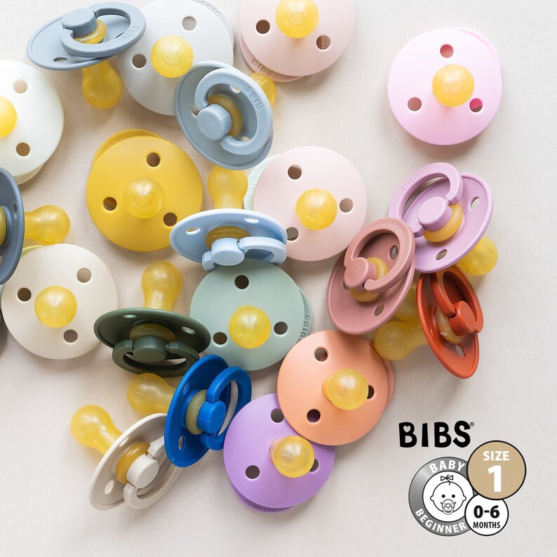BIBS Dummy Size 1 06 Months 1 Pcs Danish Pacifier Etsy