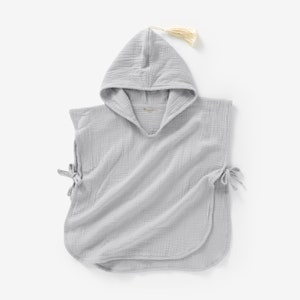 Kinder Bio Baumwolle Poncho Handtuch Personalisiertes Baby-Geschenk Cloud