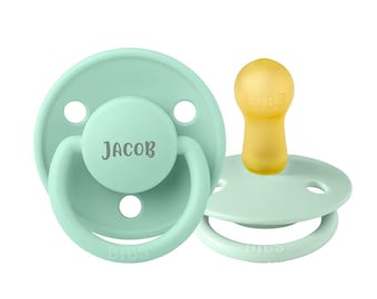 BIBS De Lux Natural Rubber Latex Pacifiers | Personalised