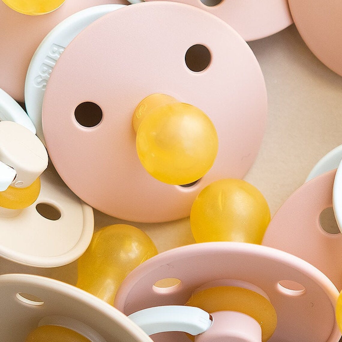 BIBS Night Glow Pacifier Glow In the Dark Dummy Size 1 Etsy