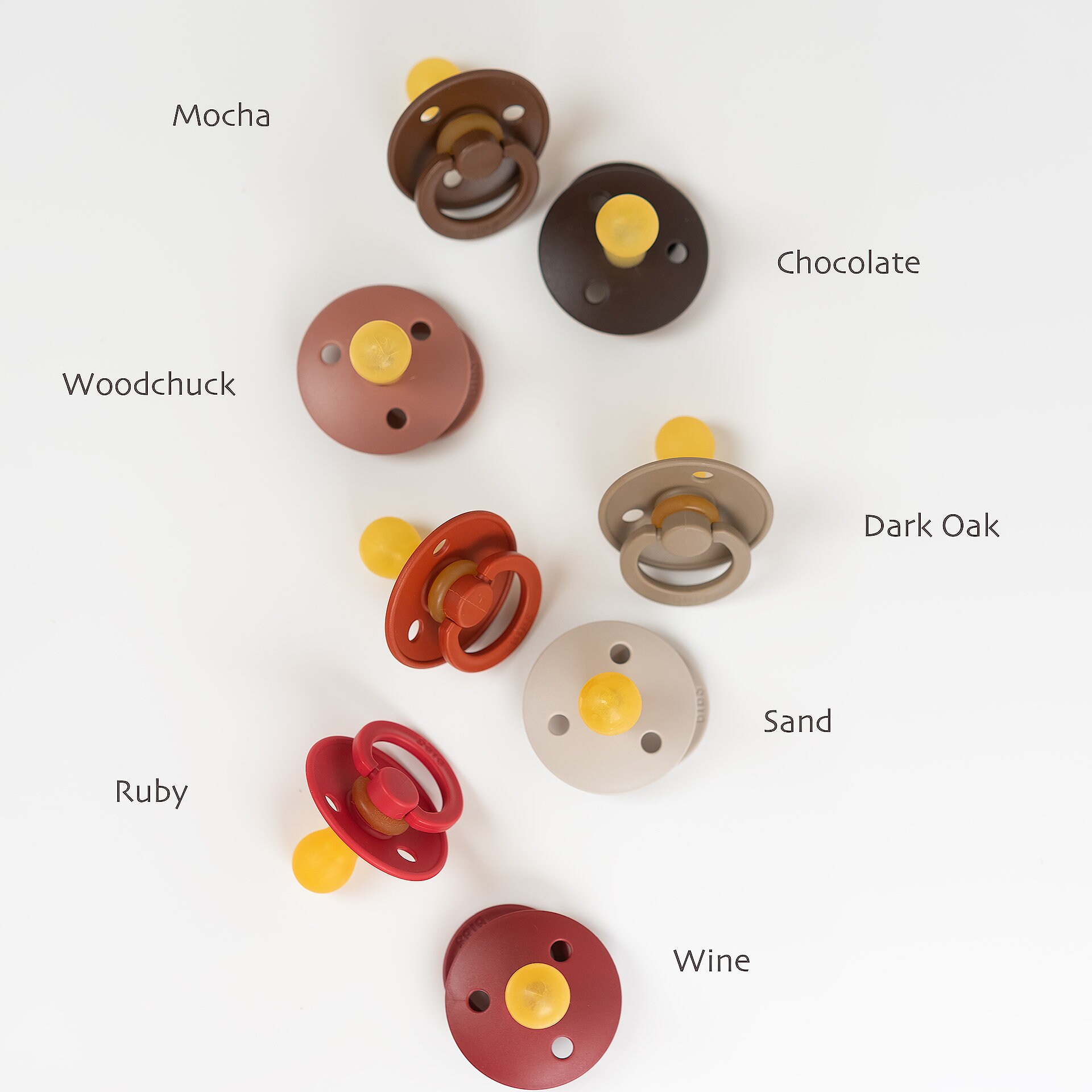 BIBS Pacifier Size 2 618 Months Danish Dummy Cherry Etsy