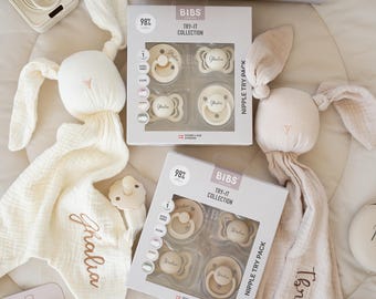 BIBS Try-It Collection - Try 4 Different Pacifiers Pack