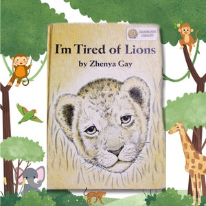 Children&#39;s Hardcover Read Aloud Book, &quot;I&#39;m Tired of Lions&quot;, &quot;Flip&quot;, Horse Story, 2 stories 1 book, Classroom Library Book, Homeschool Book