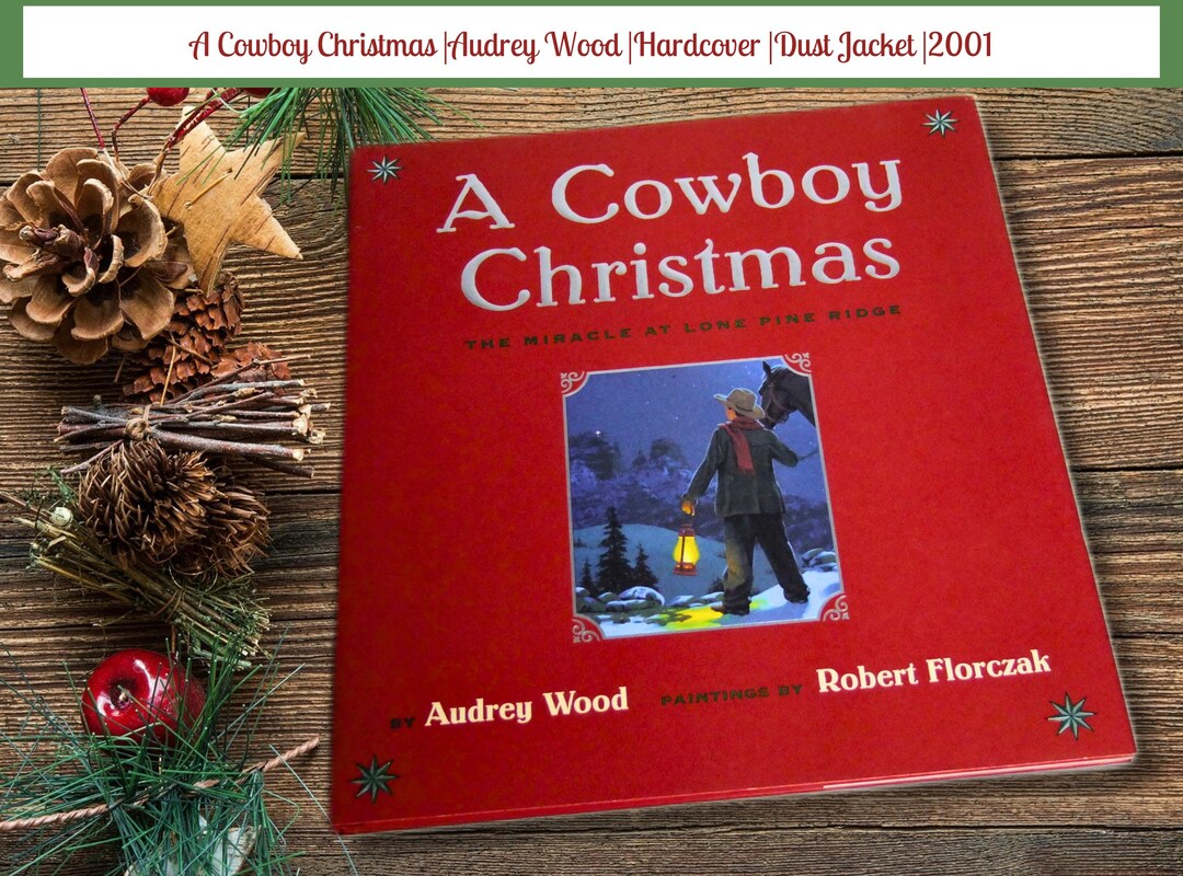 Cowboy Christmas first Edition First Printing vintage Children's