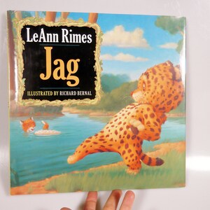 Jag Children&#39;s Hardcover Book Dust Jacket LeAnn Rimes Richard Bernal 2003 1st Edition