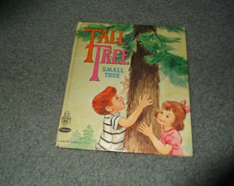 1970 Tall Tree Small Tree Whitman Tell-A-Tale Hardcover Book