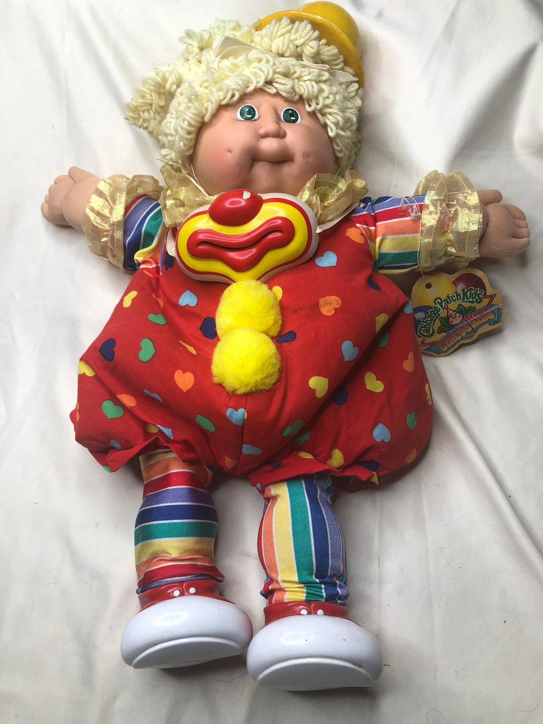 Vintage Cabbage Patch Clown Doll Etsy