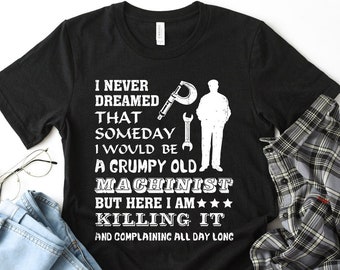 funny machinist shirts