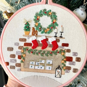 A Holly Jolly Christmas 7" Digital Embroidery Pattern *PDF ONLY*