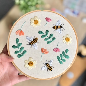 Flowers + Bees Express Pattern