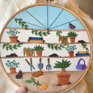 Herb and Plants Class Embroidery Pattern PDF *digital download*