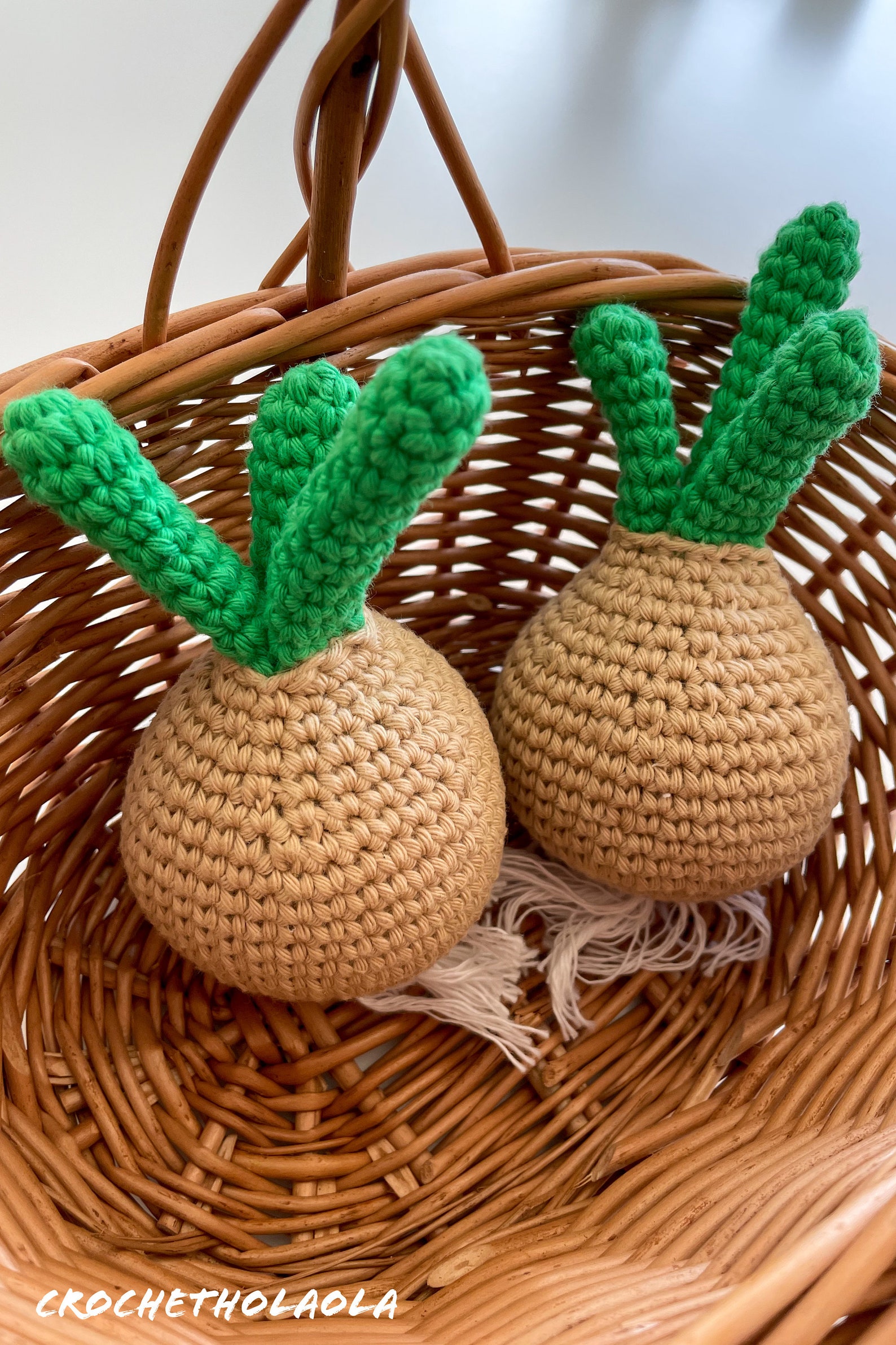 Onion crochet food crochet toy crochet onion pretend Etsy