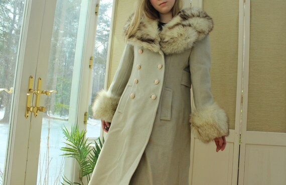 Vintage 1960's Women's Medium Dress Coat, Vintage… - image 7