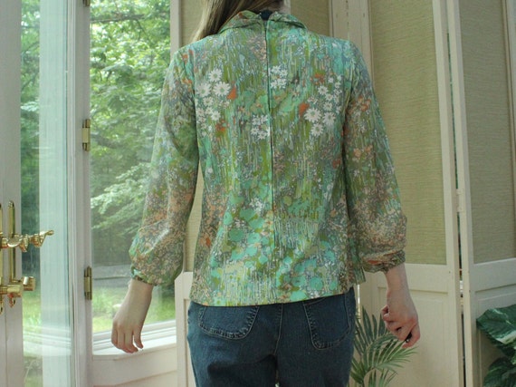 7016 Green Tie Waist T-Shirt