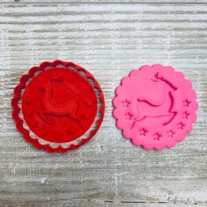 Cervo / Cookie Cutter Cookie Cutter / Cookie Cutter / Food Qualified / Food Safe / Circle / Wreath