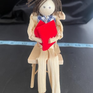 Vintage corn husk dolls