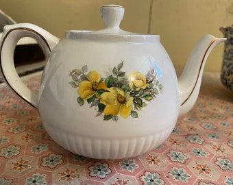 Vintage  Ellgreave Ironstone Tea Pot