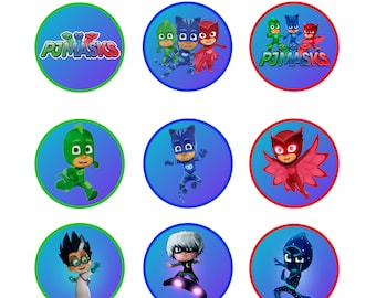 Download Free Pj Masks Printable Etsy SVG Cut Files