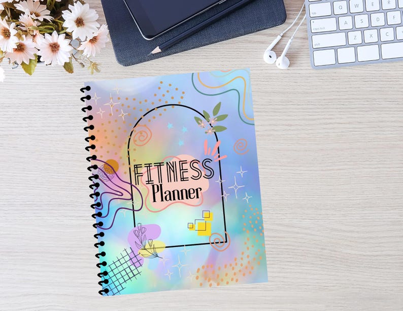 Printable Fitness Planner | Workout Tracker PDF | Digital Wellness ...