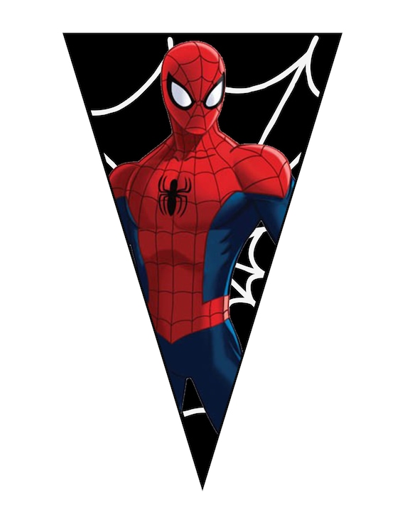 Spiderman birthday banner deals