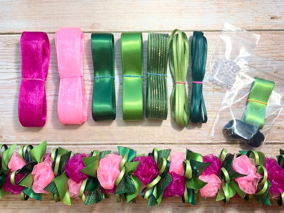 Blossom Ribbon Rose Kit