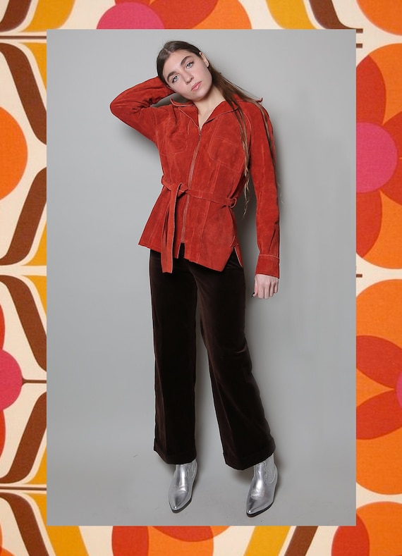 1970s real suede jacket