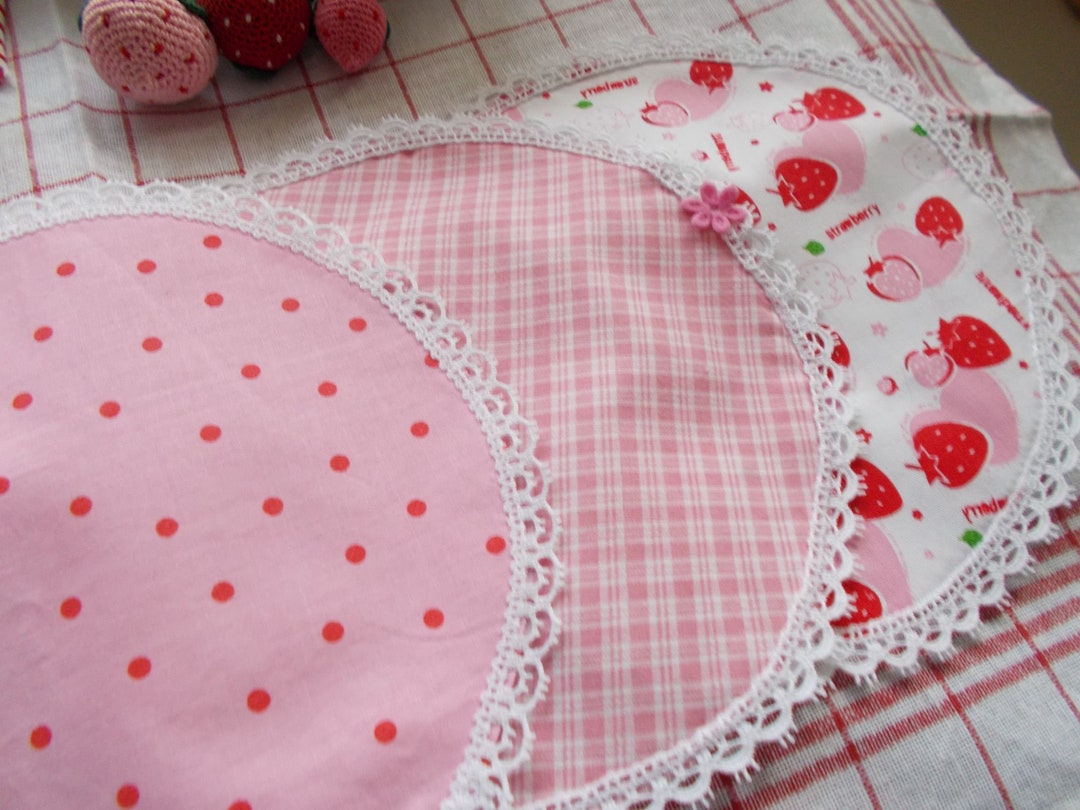 3 Jam Blankets With Lace Washable Sustainable Reusable Etsy UK