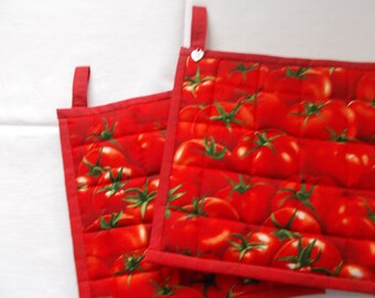 Topflappen -  Tomaten Fotodruck -  neu