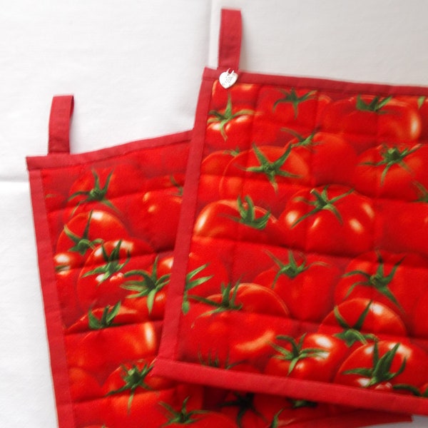 Topflappen -  Tomaten Fotodruck -  neu