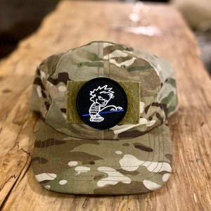 Calvin Peeing TBL Embroidered Morale Patch