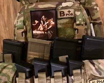 Judith Slaying Holofernes printed morale patch