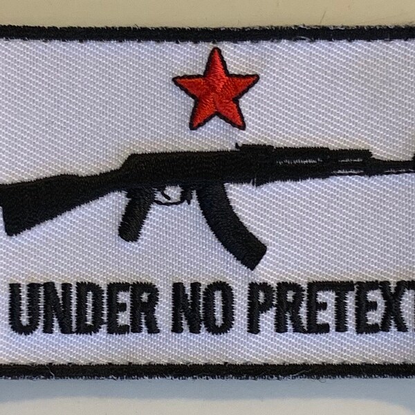 Under No Pretext Morale Patch