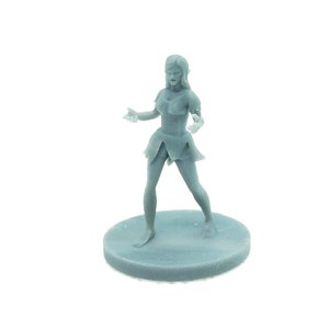 3D printed Vampire Spawn miniature, D&D, 3D printed custom figure, resin tabletop gaming miniature