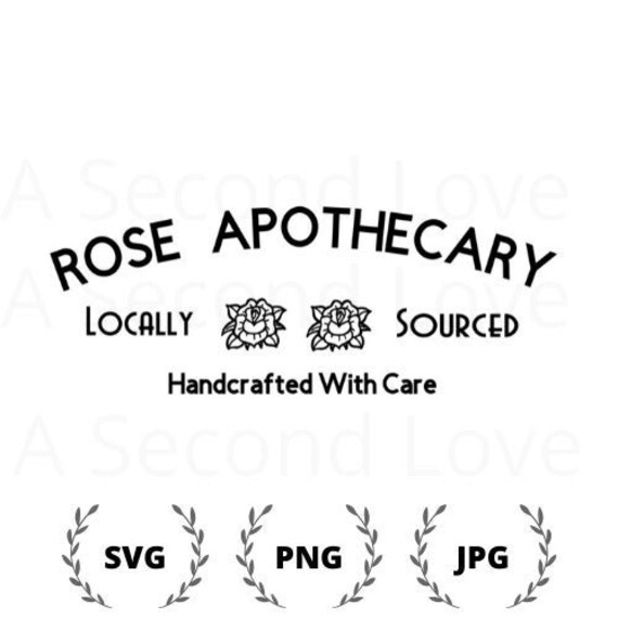 Free Free Rose Apothecary Svg Free