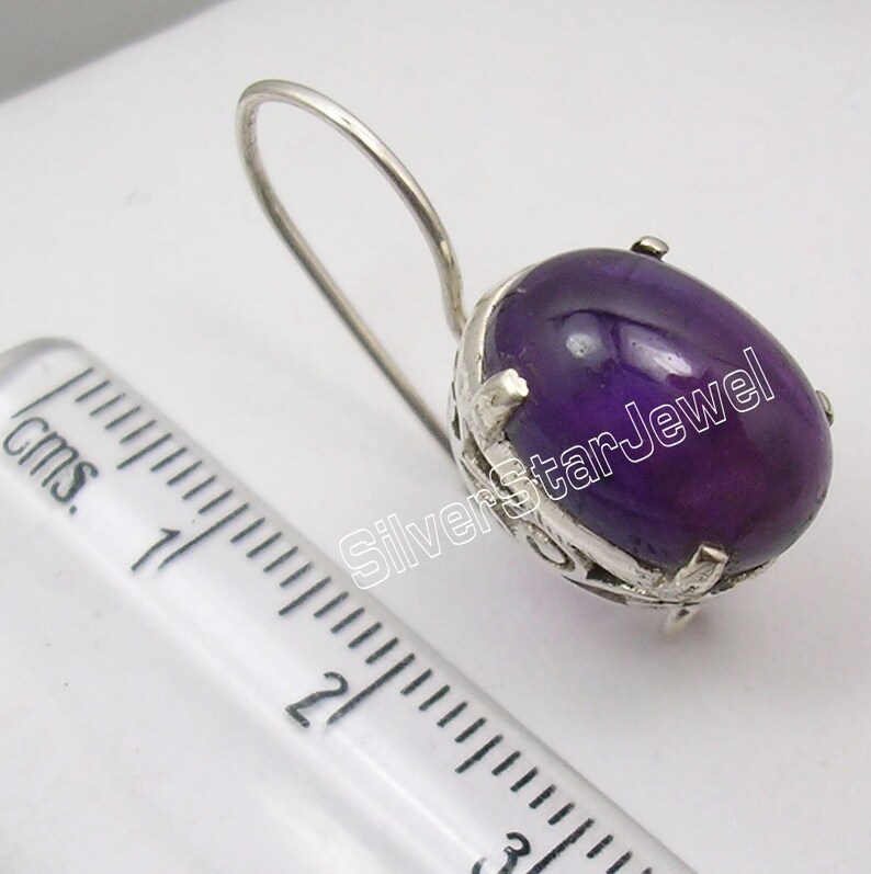 Luxury Matching Jewelry Set 925 Pure Silver AMETHYST CELTIC Etsy