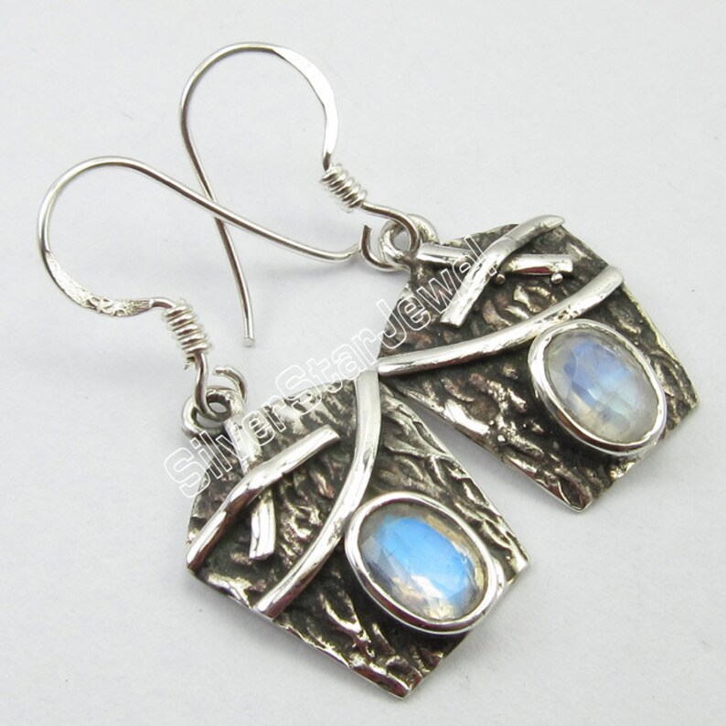 Antique Looking Jewelry 925 Stamped Pure Silver Natural Etsy