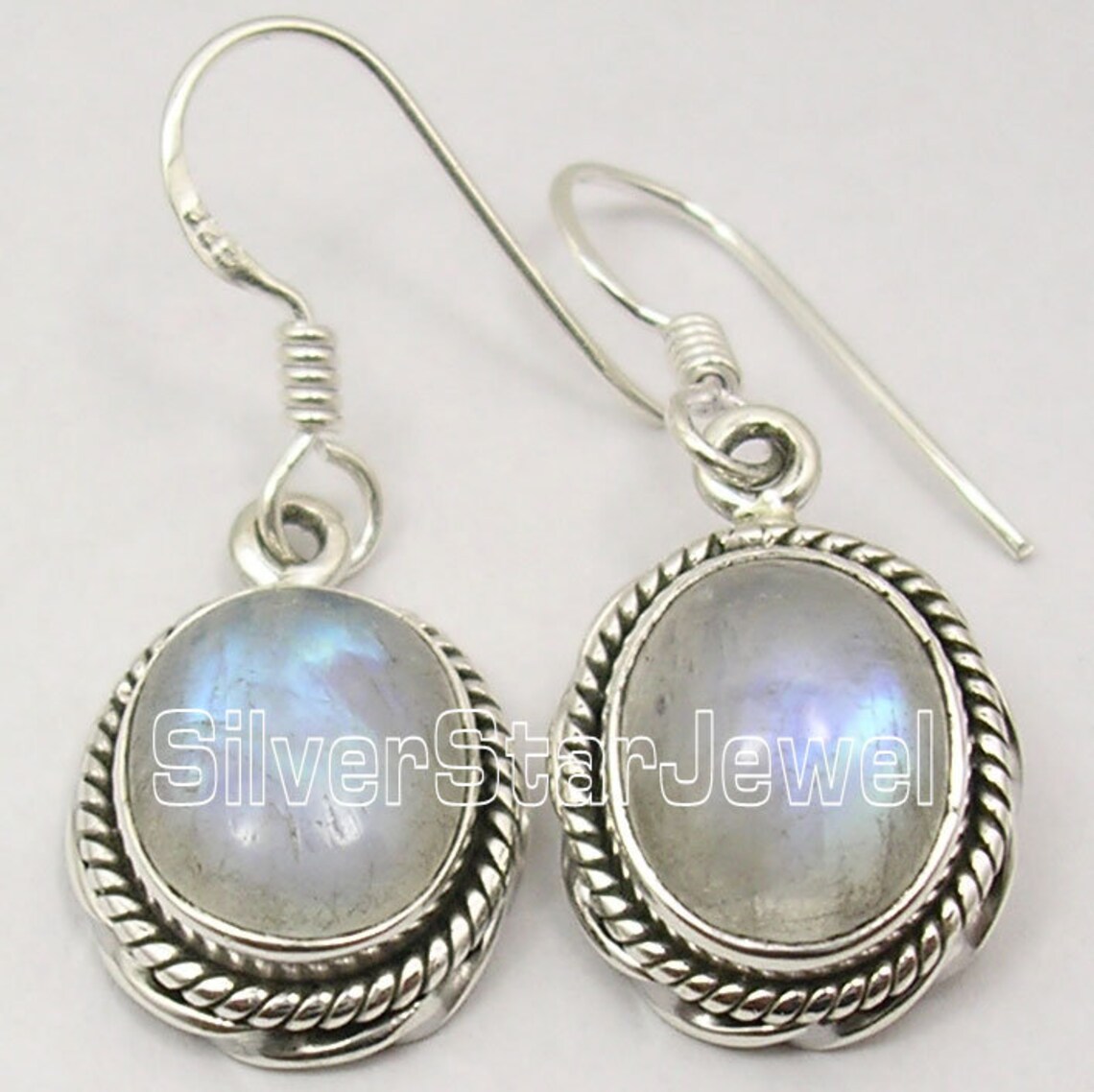 Cabochon MOONSTONE Jewelry Set 925 Sterling Silver Decorative Etsy UK