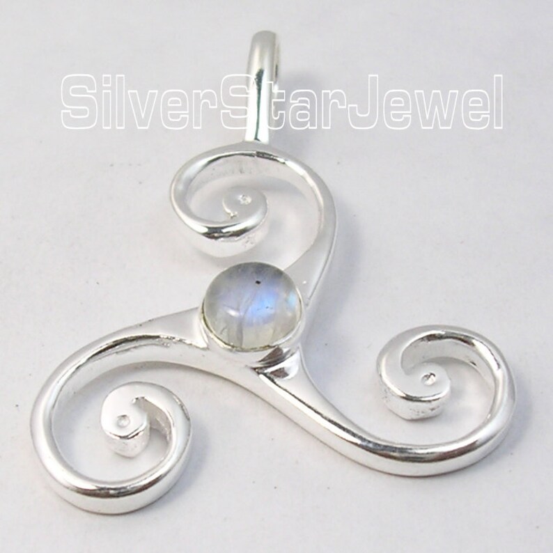 Real Stone Jewelry Set 925 Silver Rainbow Moonstone Earrings Etsy