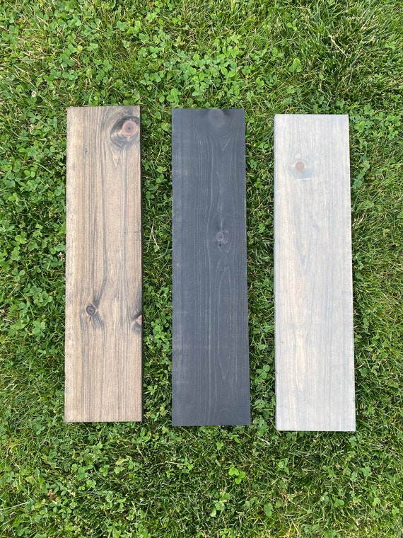 Blank Stained Wood Sign , Blank Signs , Unfinished Wooden Sign , DIY Wood Sign , Make Your Own wood Sign . Stained wood sign , hand made