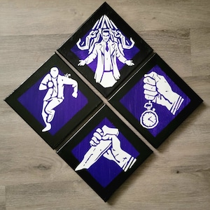 Gaming themed canvas wall hangings